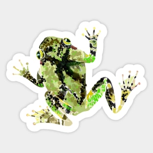 Gray Tree Frog Sticker